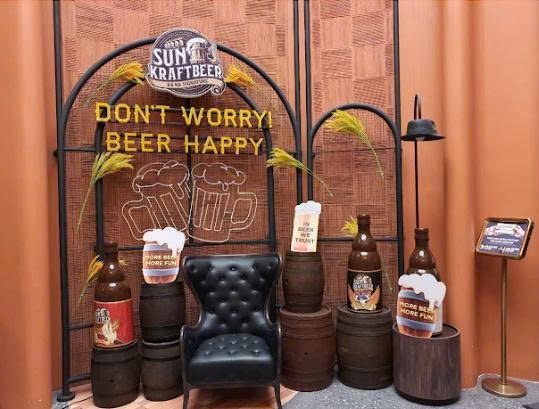 Quầy beer — Beer display