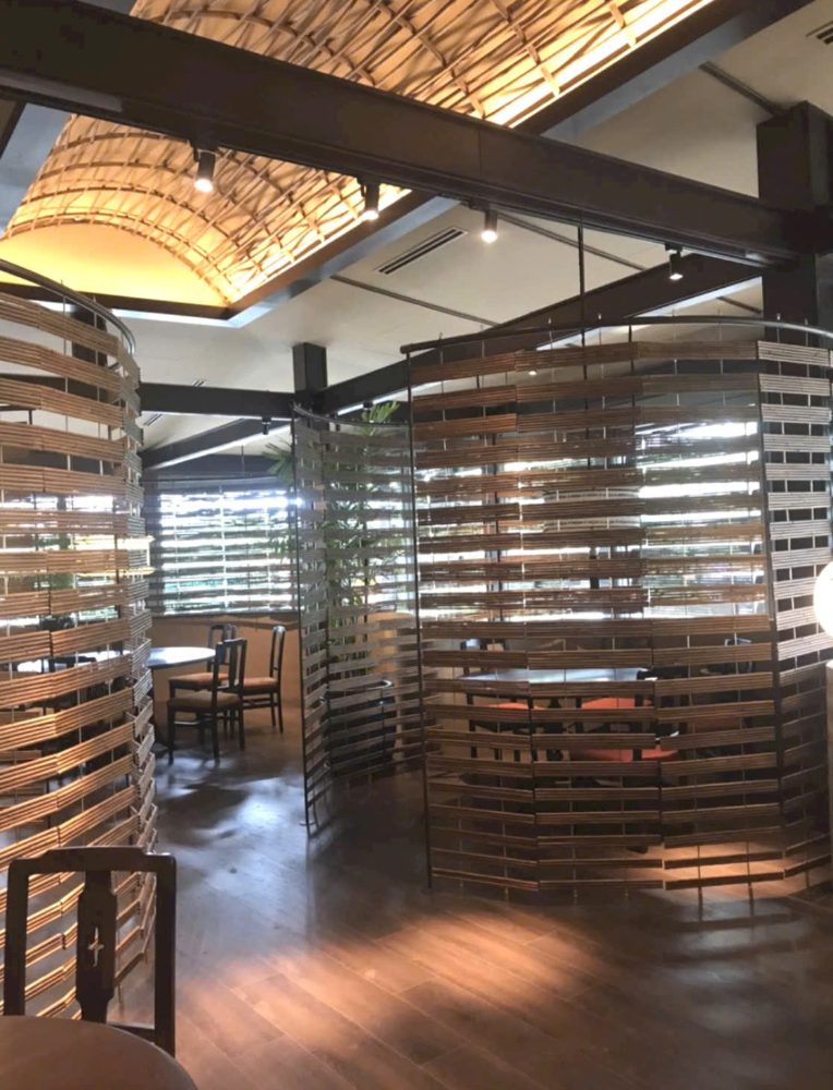 Vách ngăn tre — Bamboo screens